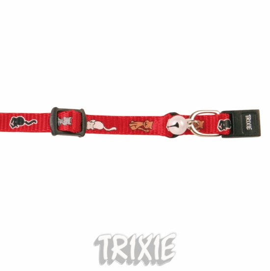 TX4178Kitten collar, with motifs, nylon