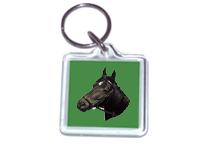 Horse black605nl Keyrings classic
