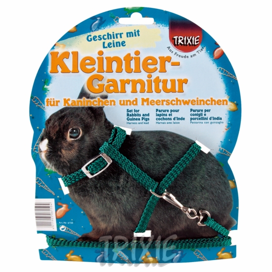 TX6150Kleintier-Garnitur, mit Leine, Nylon, 8 mm