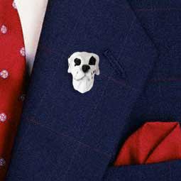 Great Dane Harlequin Pin