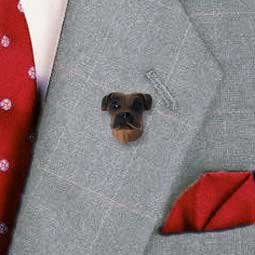 Boxer Tawny  Pin