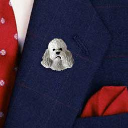 Poodle Gray w/Sport Cut Pin