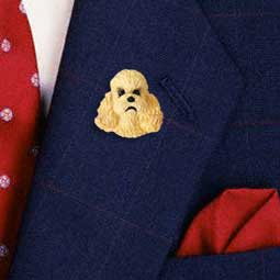 Poodle Apricot w/Sport Cut Pin