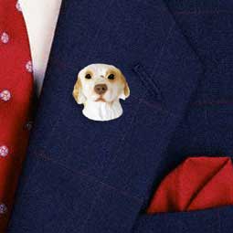 Clumber Spaniel Pin