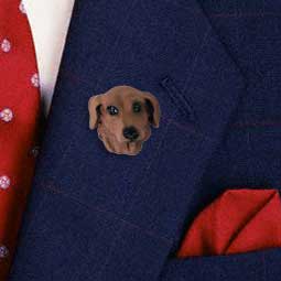 Dachshund Red Pin