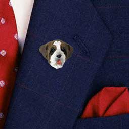 Saint Bernard w/Rough CoatPin