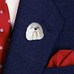 Old English Sheepdog Pin