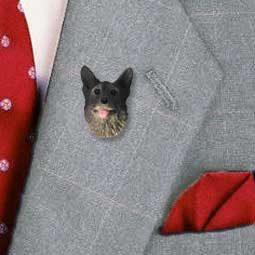 Norwegian Elkhound Pin