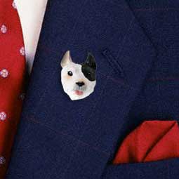 Pit Bull Terrier White Pin