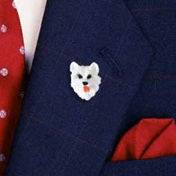 American Eskimo Pin