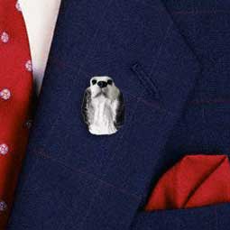 English Setter Belton Blue Pin