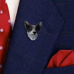 Australian Cattle BlueDog Pin