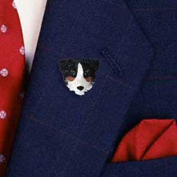 Australian Shepherd Tricolor Pin