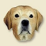 Dog magnets Labrador gul