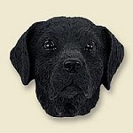 Dog magnets Labrador Svart