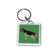 German Shepherd standning 008nl   keyrings classic