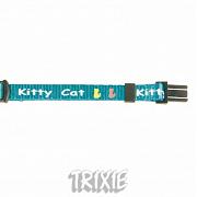 TX4179Kitten collar, with motifs, nylon