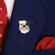 Bulldog Brindle Pin
