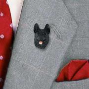 German Shepherd Black Pin