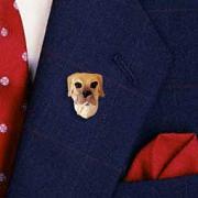 Great Dane Fawn w/Uncropped Ears Pin