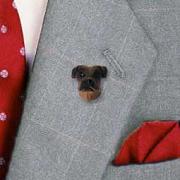 Boxer Tawny  Pin