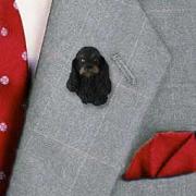 Cocker Spaniel Black & Tan Pin