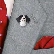Brittany Liver & White Spaniel Pin