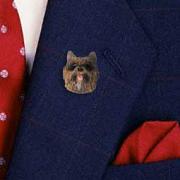 Cairn Terrier Brindle Pin